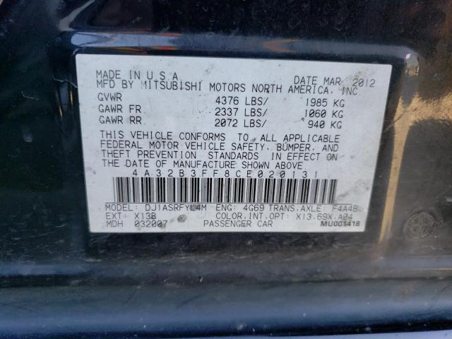 Photo 12 VIN: 4A32B3FF8CE020131 - MITSUBISHI GALANT 