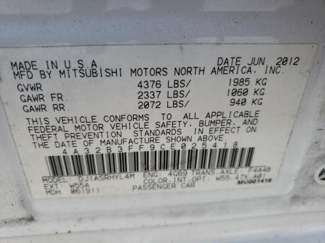 Photo 9 VIN: 4A32B3FF9CE025418 - MITSUBISHI GALANT 