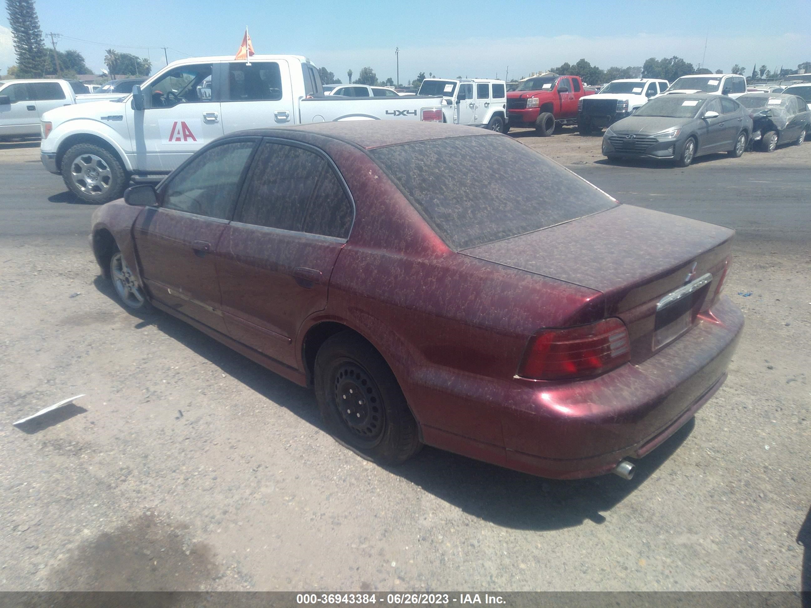 Photo 2 VIN: 4A3AA46G11E091553 - MITSUBISHI GALANT 