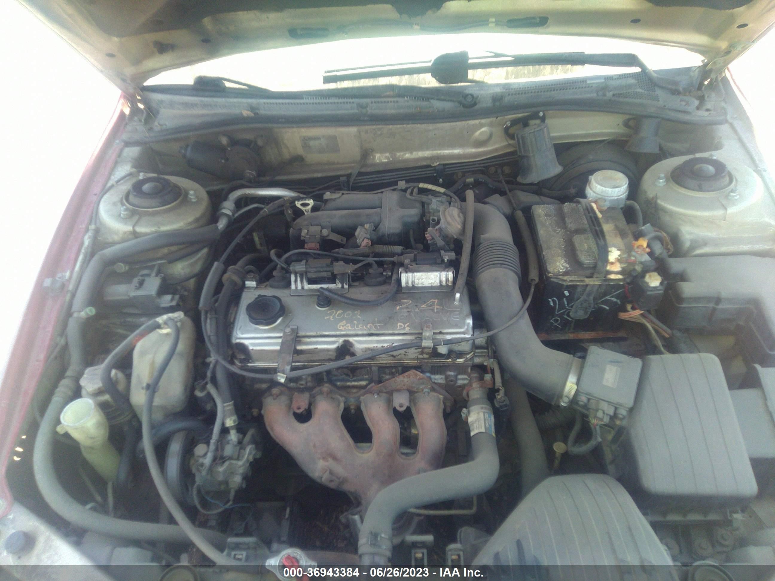 Photo 9 VIN: 4A3AA46G11E091553 - MITSUBISHI GALANT 