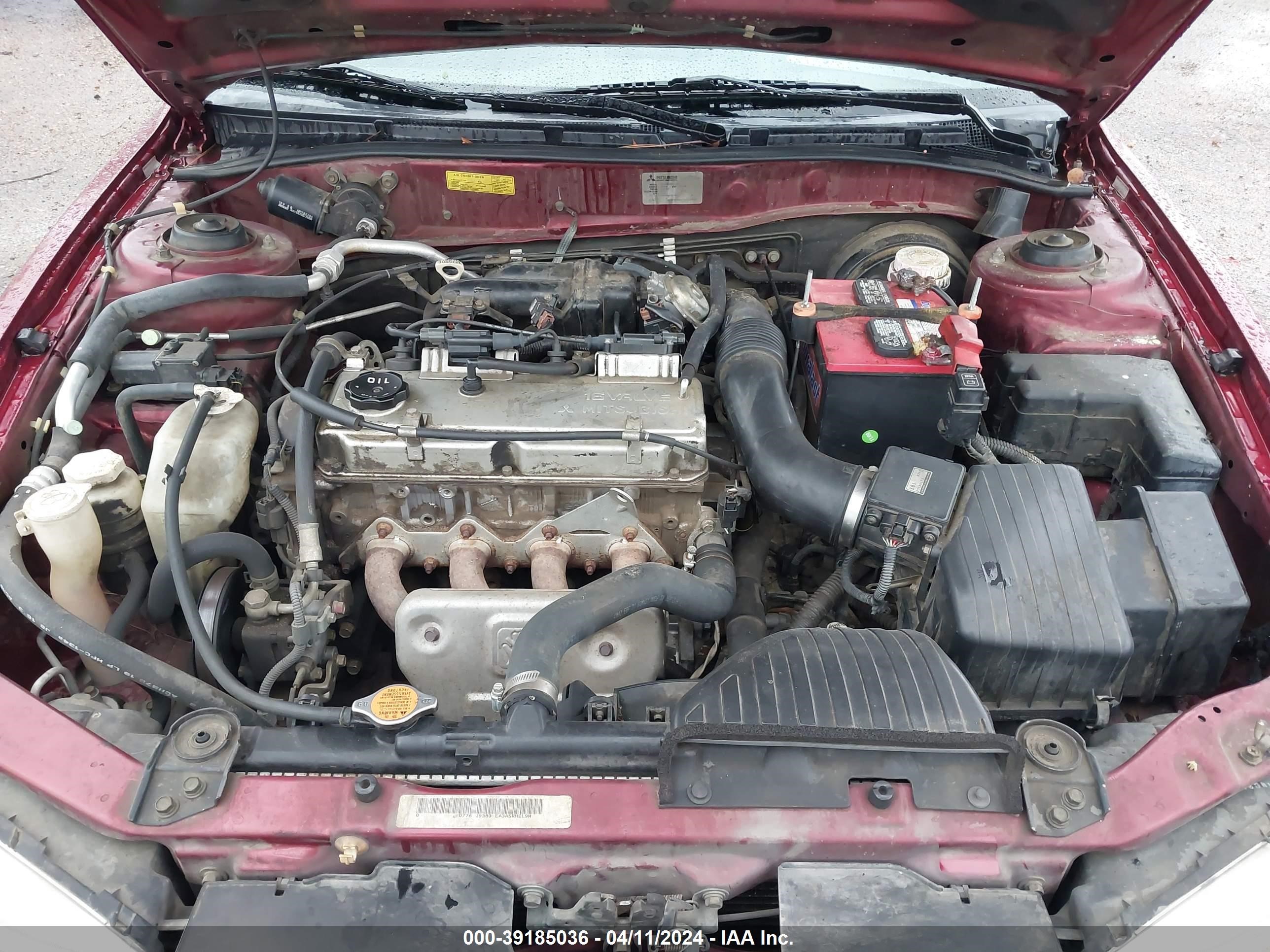 Photo 9 VIN: 4A3AA46G1YE132418 - MITSUBISHI GALANT 