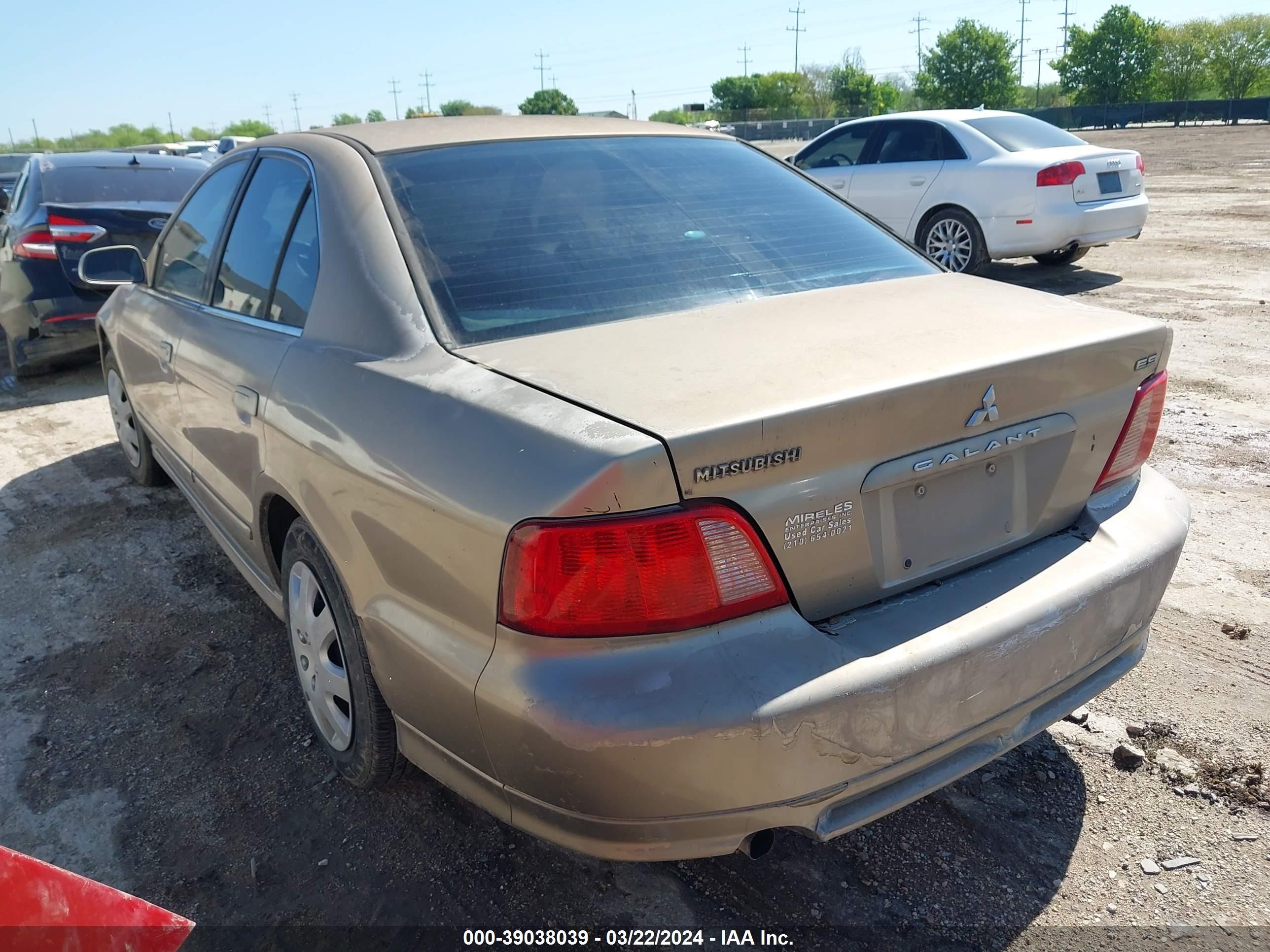 Photo 2 VIN: 4A3AA46G52E054037 - MITSUBISHI GALANT 