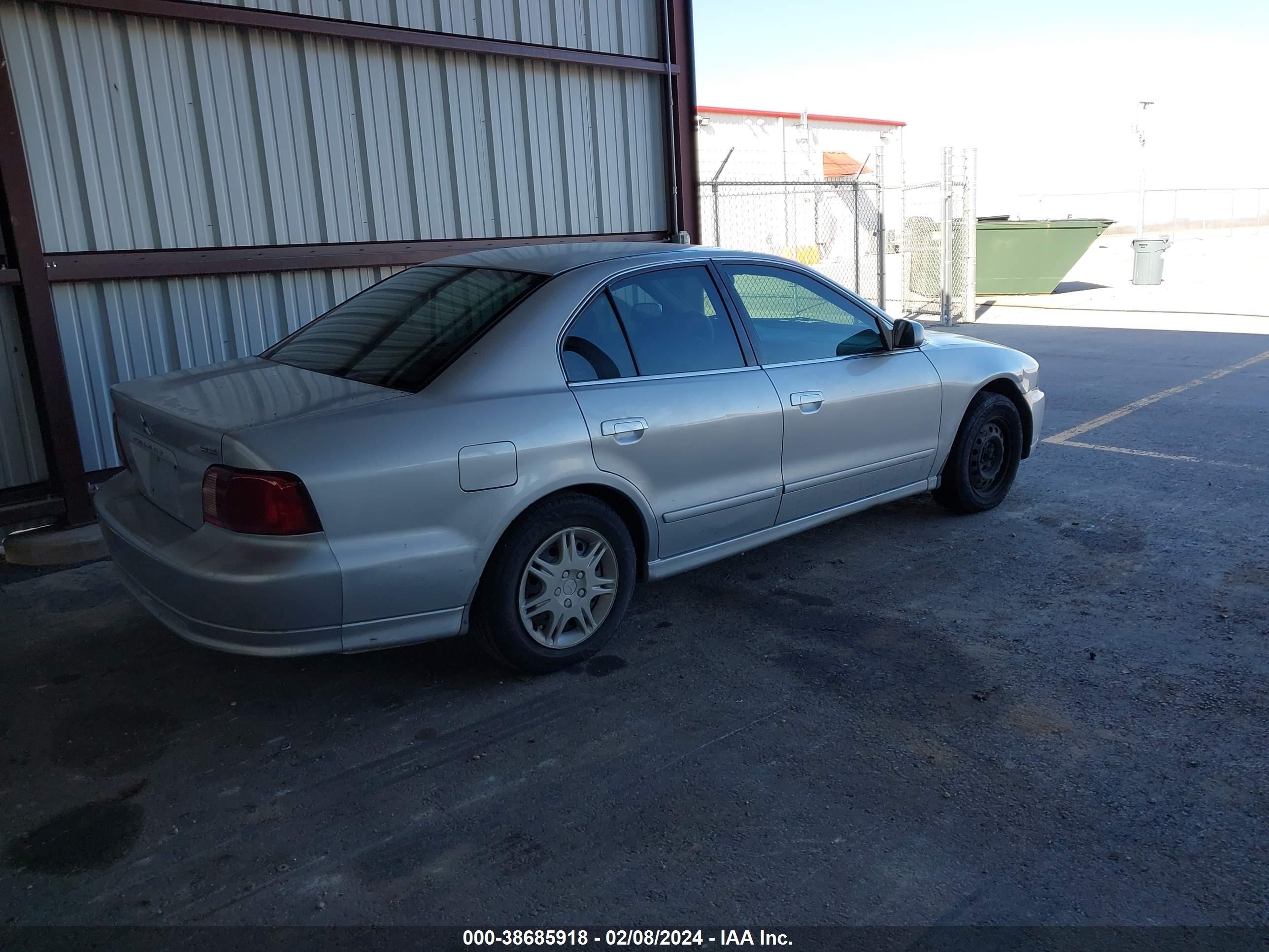 Photo 3 VIN: 4A3AA46G63E103876 - MITSUBISHI GALANT 