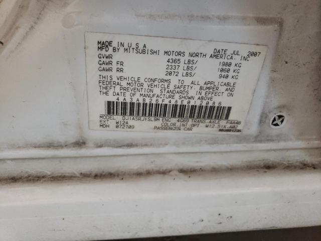 Photo 11 VIN: 4A3AB26F48E012086 - MITSUBISHI GALANT 