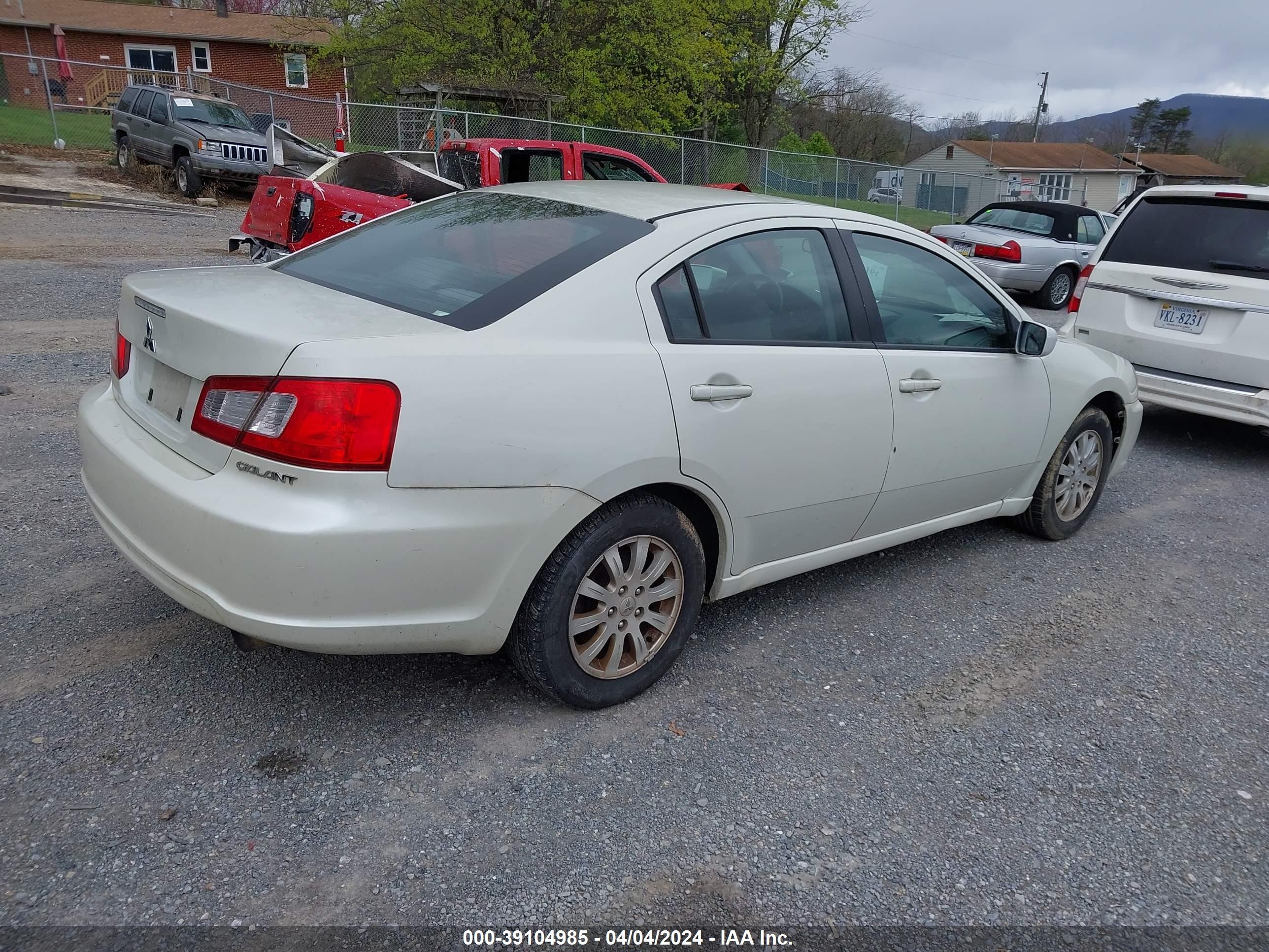 Photo 3 VIN: 4A3AB36F09E027059 - MITSUBISHI GALANT 