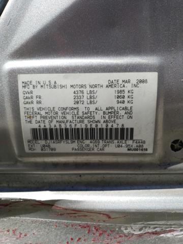 Photo 11 VIN: 4A3AB36F19E010478 - MITSUBISHI GALANT 