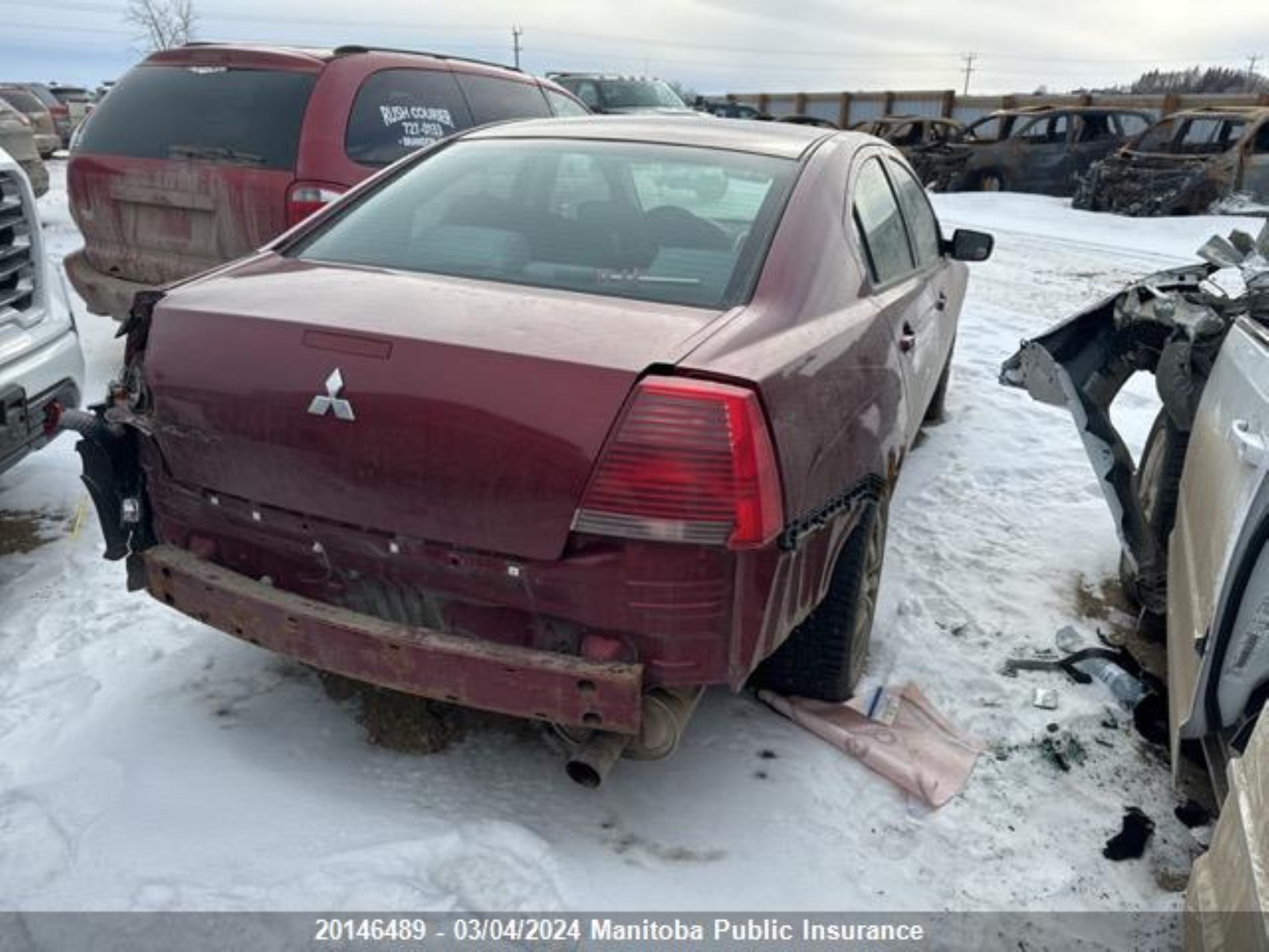 Photo 3 VIN: 4A3AB36F27E604588 - MITSUBISHI GALANT 