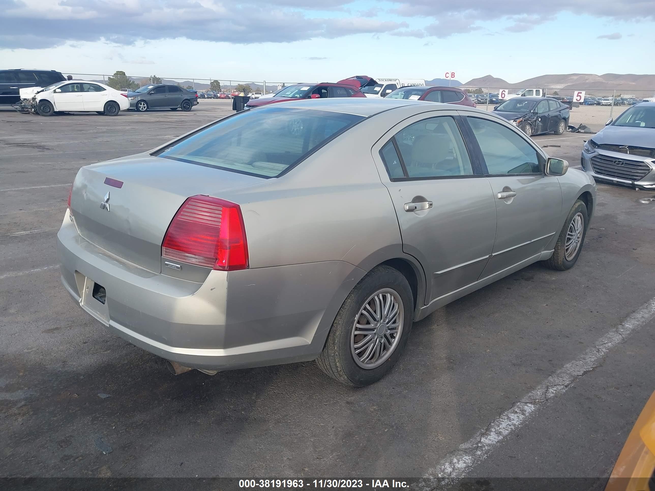 Photo 3 VIN: 4A3AB36F34E120036 - MITSUBISHI GALANT 