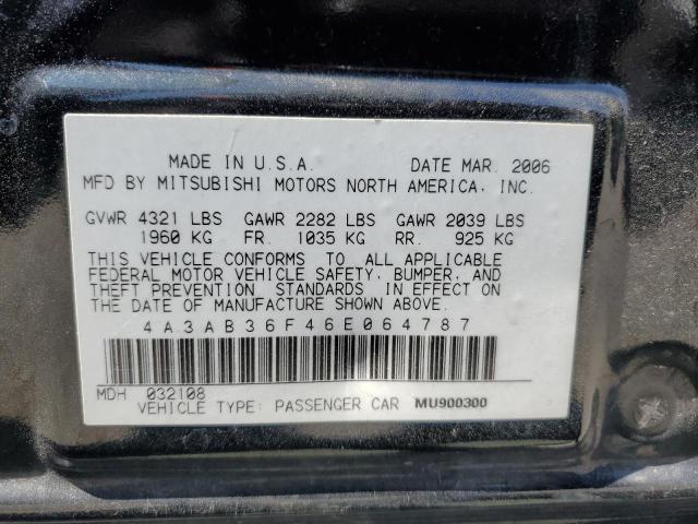 Photo 11 VIN: 4A3AB36F46E064787 - MITSUBISHI GALANT 