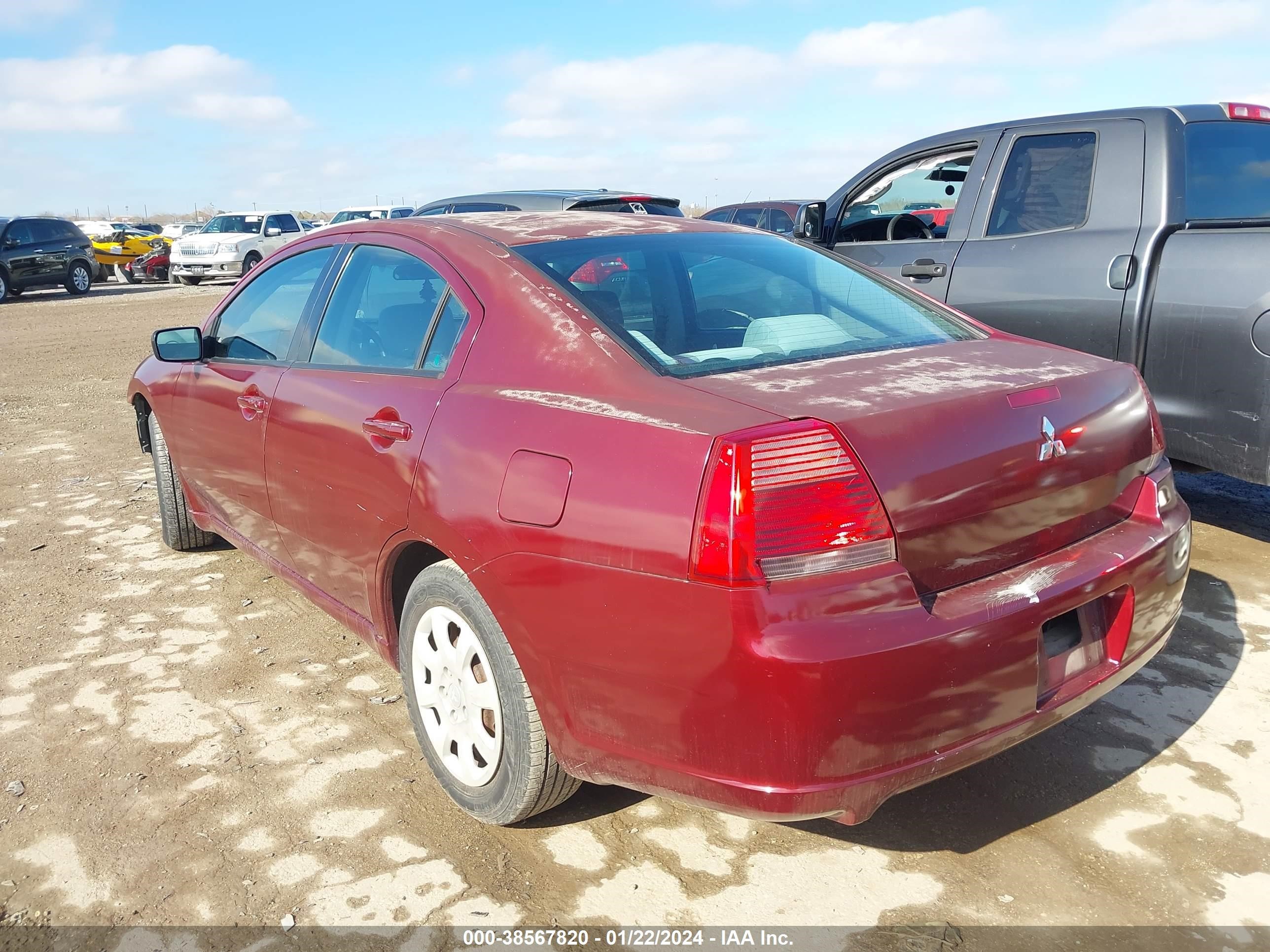 Photo 2 VIN: 4A3AB36F97E043144 - MITSUBISHI GALANT 