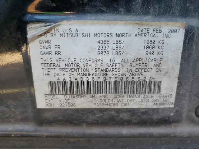 Photo 12 VIN: 4A3AB36F97E065628 - MITSUBISHI GALANT ES 