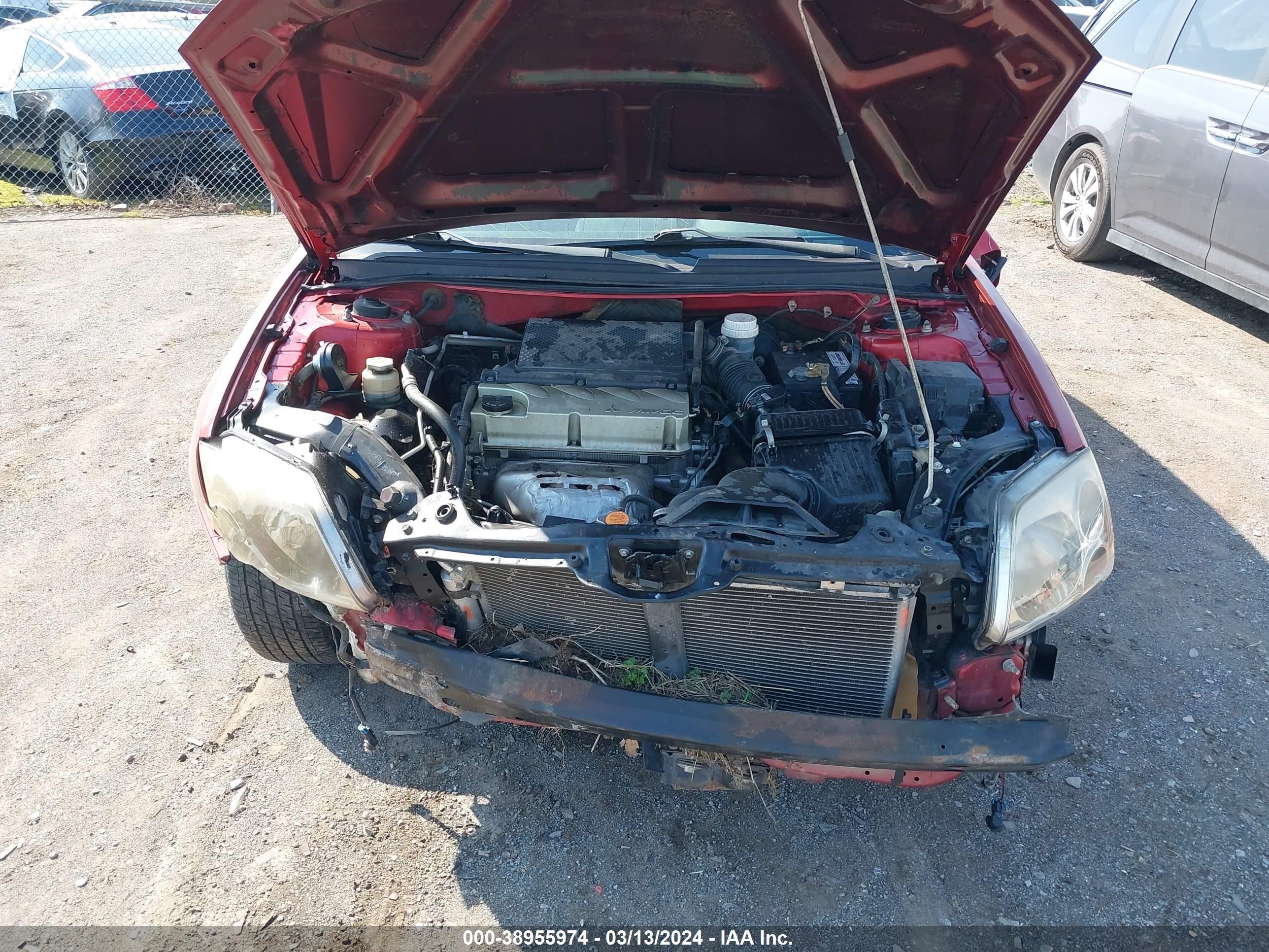 Photo 9 VIN: 4A3AB36F99E008803 - MITSUBISHI GALANT 