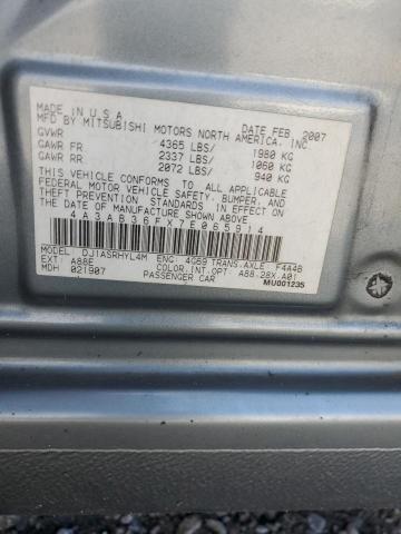 Photo 11 VIN: 4A3AB36FX7E065914 - MITSUBISHI GALANT ES 