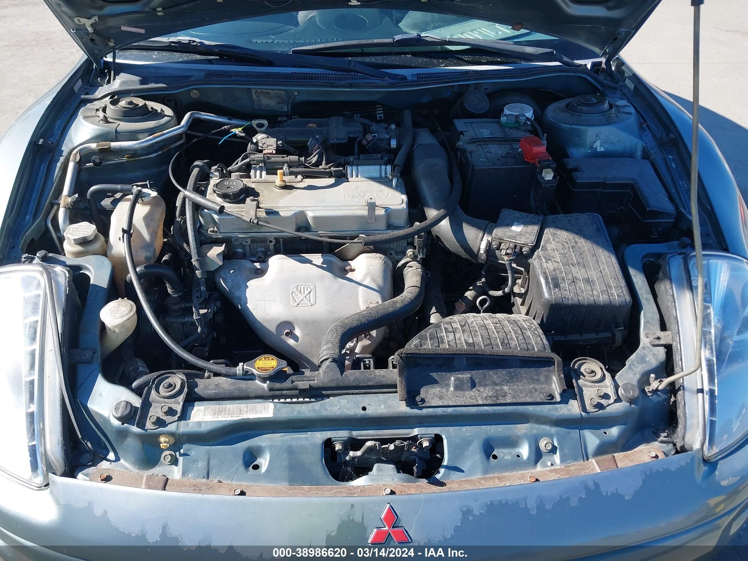 Photo 9 VIN: 4A3AC34G41E140560 - MITSUBISHI ECLIPSE 