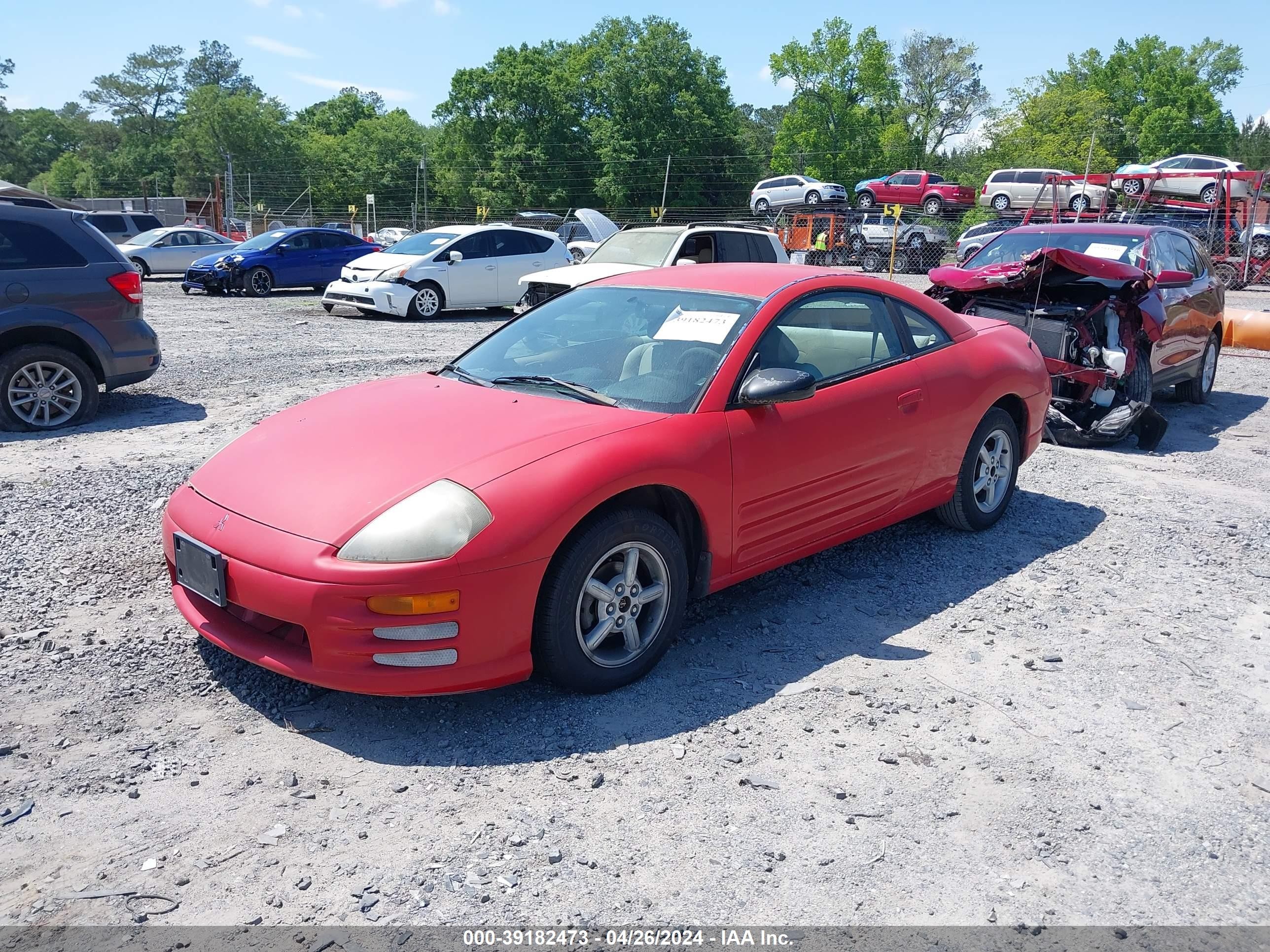 Photo 1 VIN: 4A3AC34G8YE141432 - MITSUBISHI ECLIPSE 