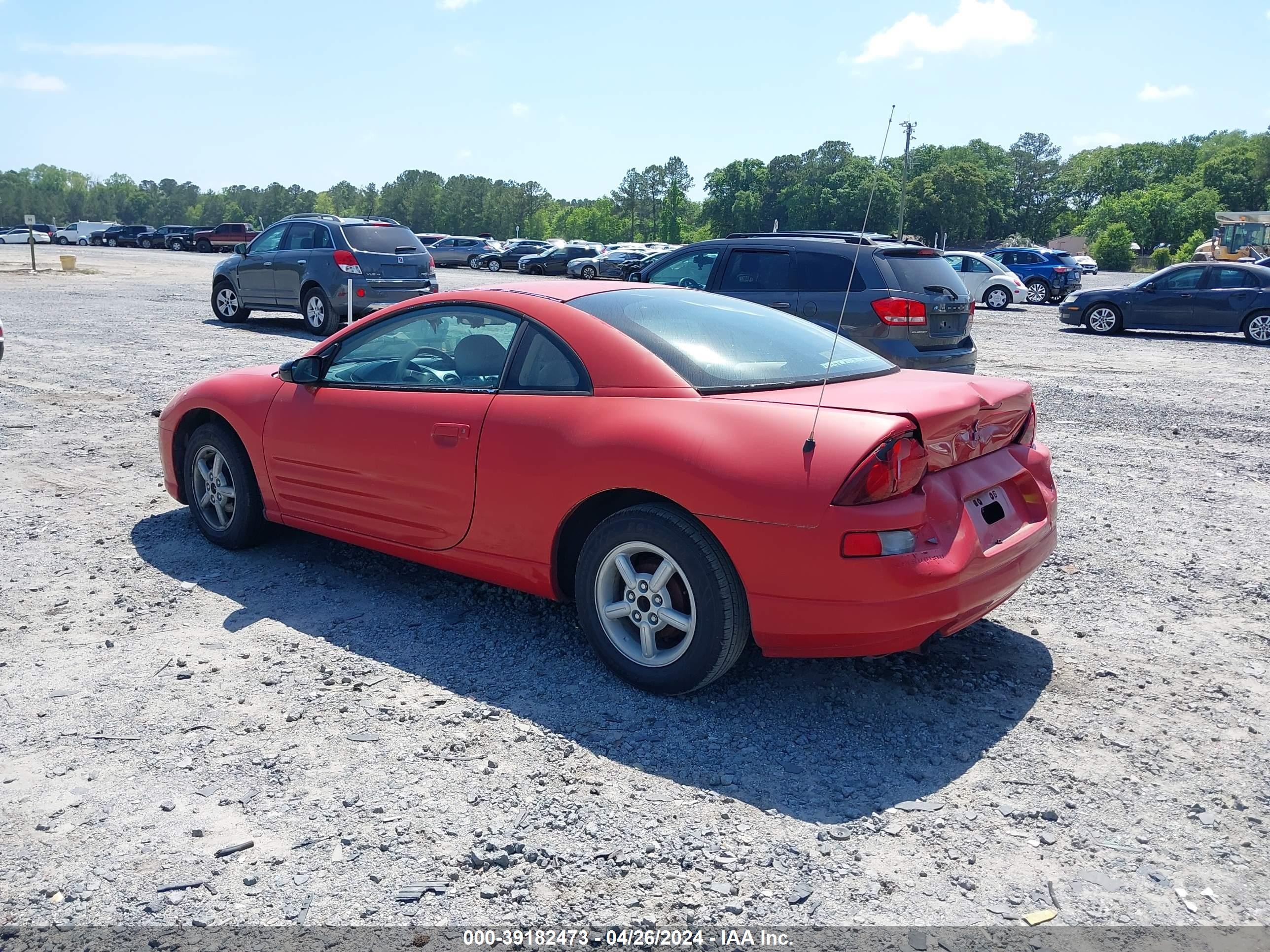 Photo 2 VIN: 4A3AC34G8YE141432 - MITSUBISHI ECLIPSE 