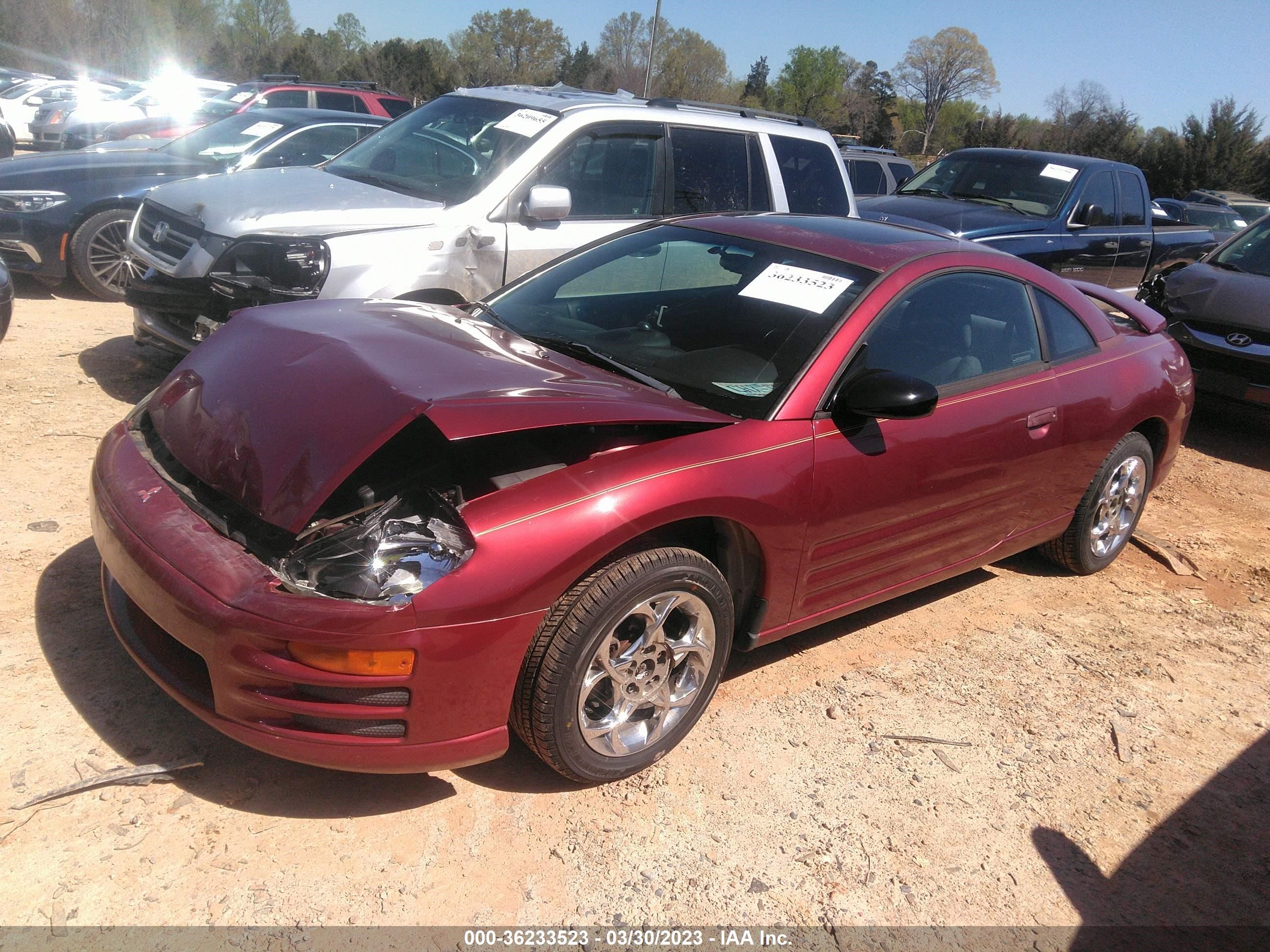 Photo 1 VIN: 4A3AC44GX1E187954 - MITSUBISHI ECLIPSE 