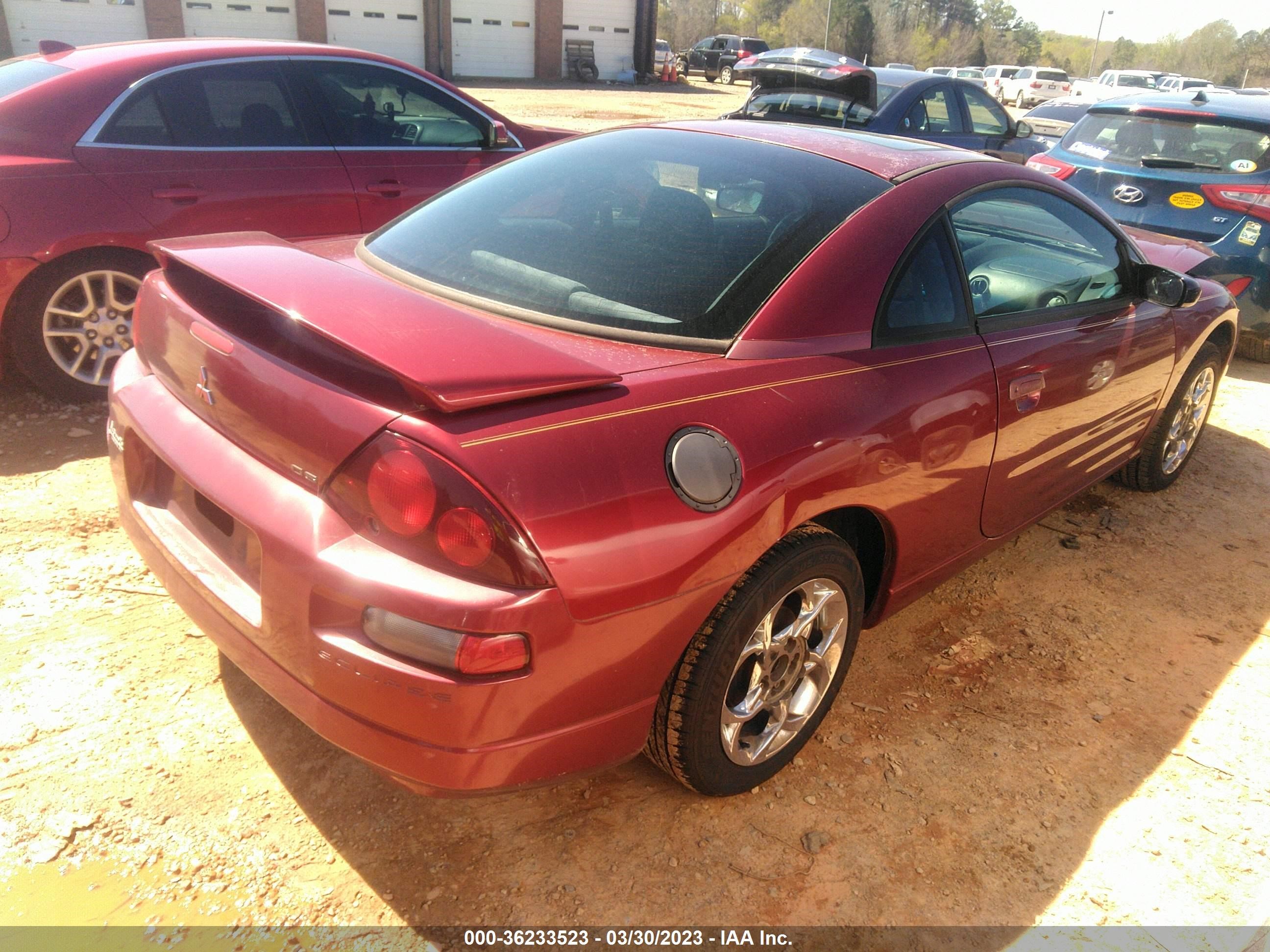 Photo 3 VIN: 4A3AC44GX1E187954 - MITSUBISHI ECLIPSE 