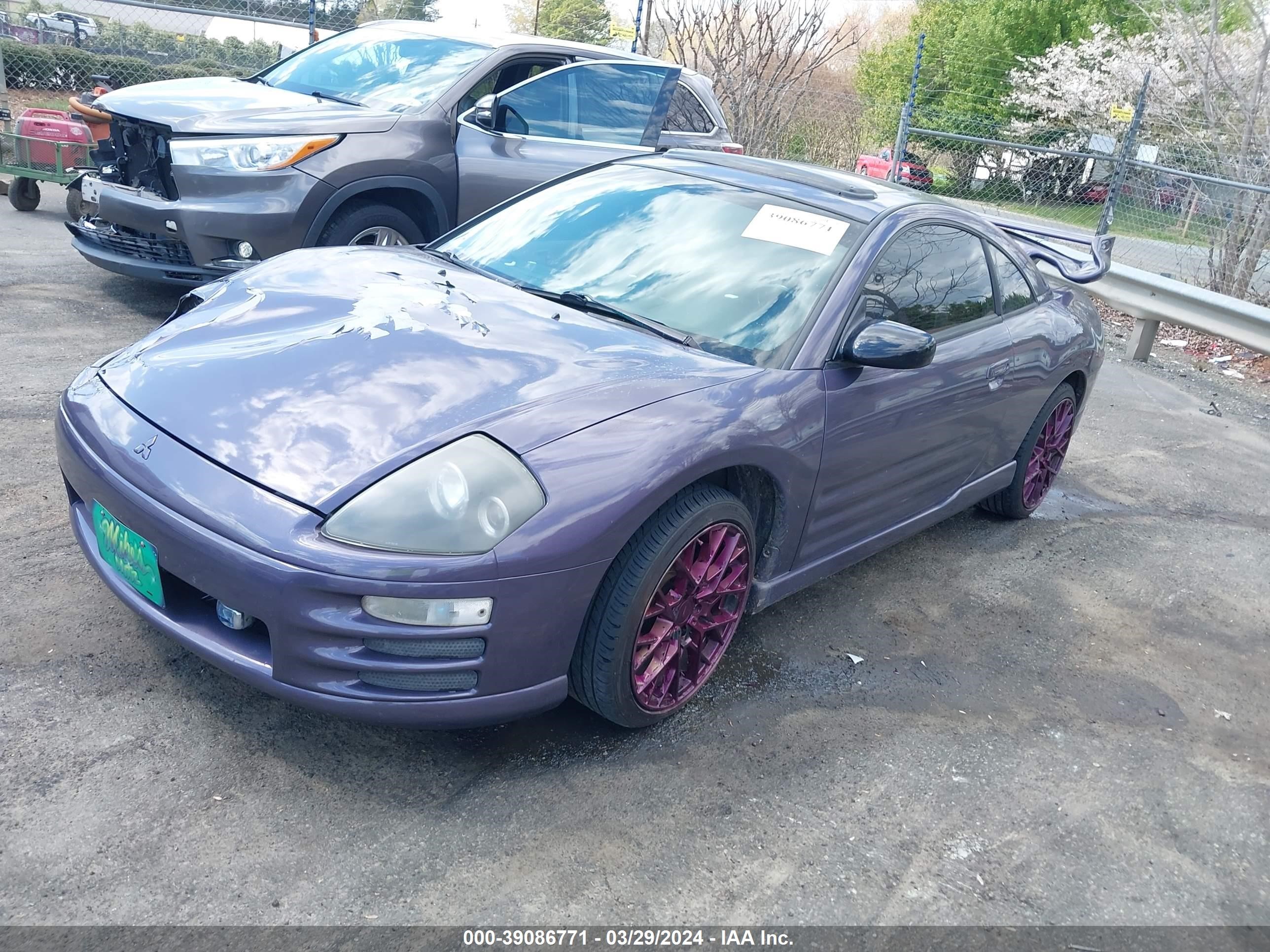 Photo 1 VIN: 4A3AC54L2YE164004 - MITSUBISHI ECLIPSE 