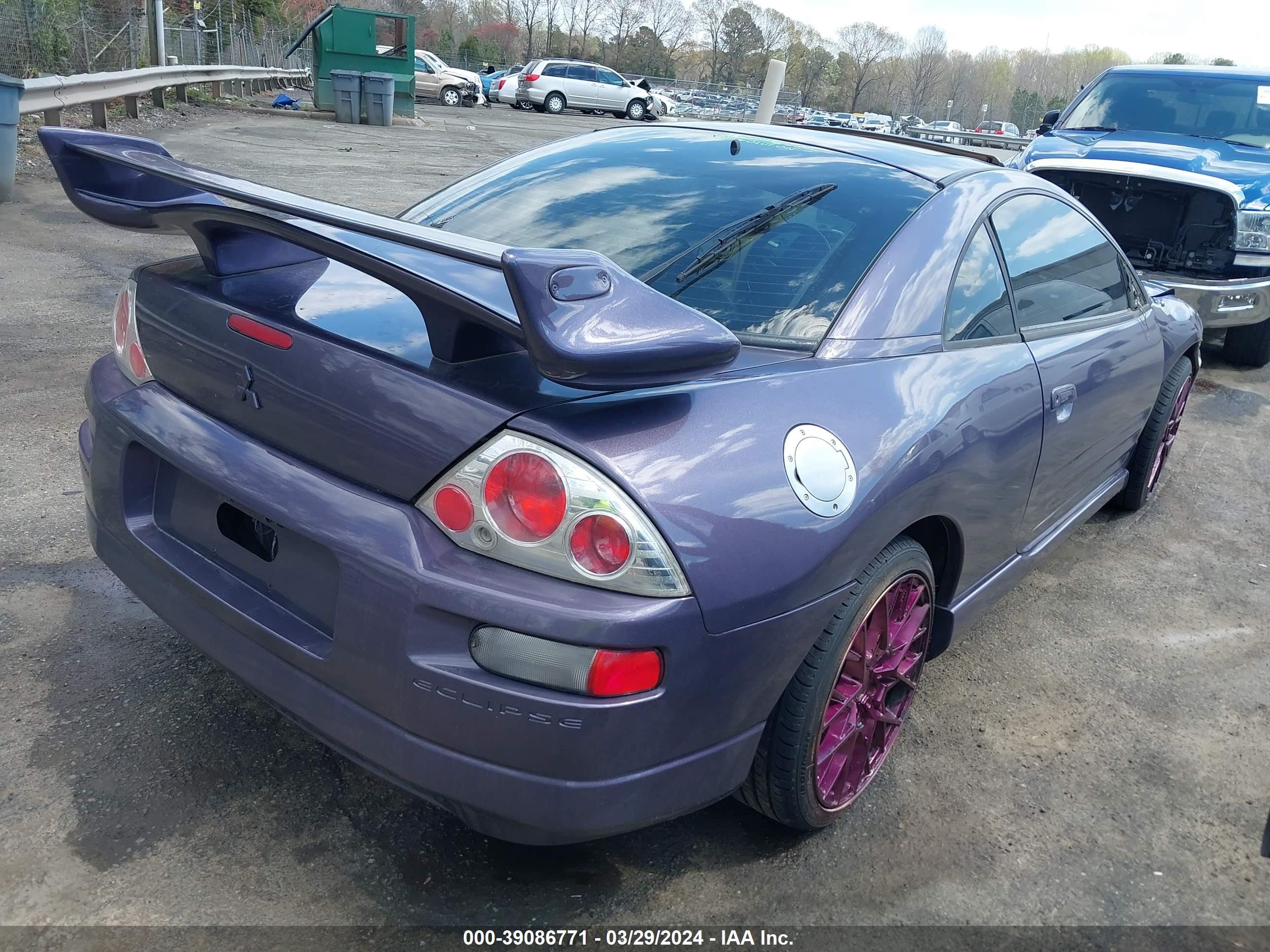 Photo 3 VIN: 4A3AC54L2YE164004 - MITSUBISHI ECLIPSE 