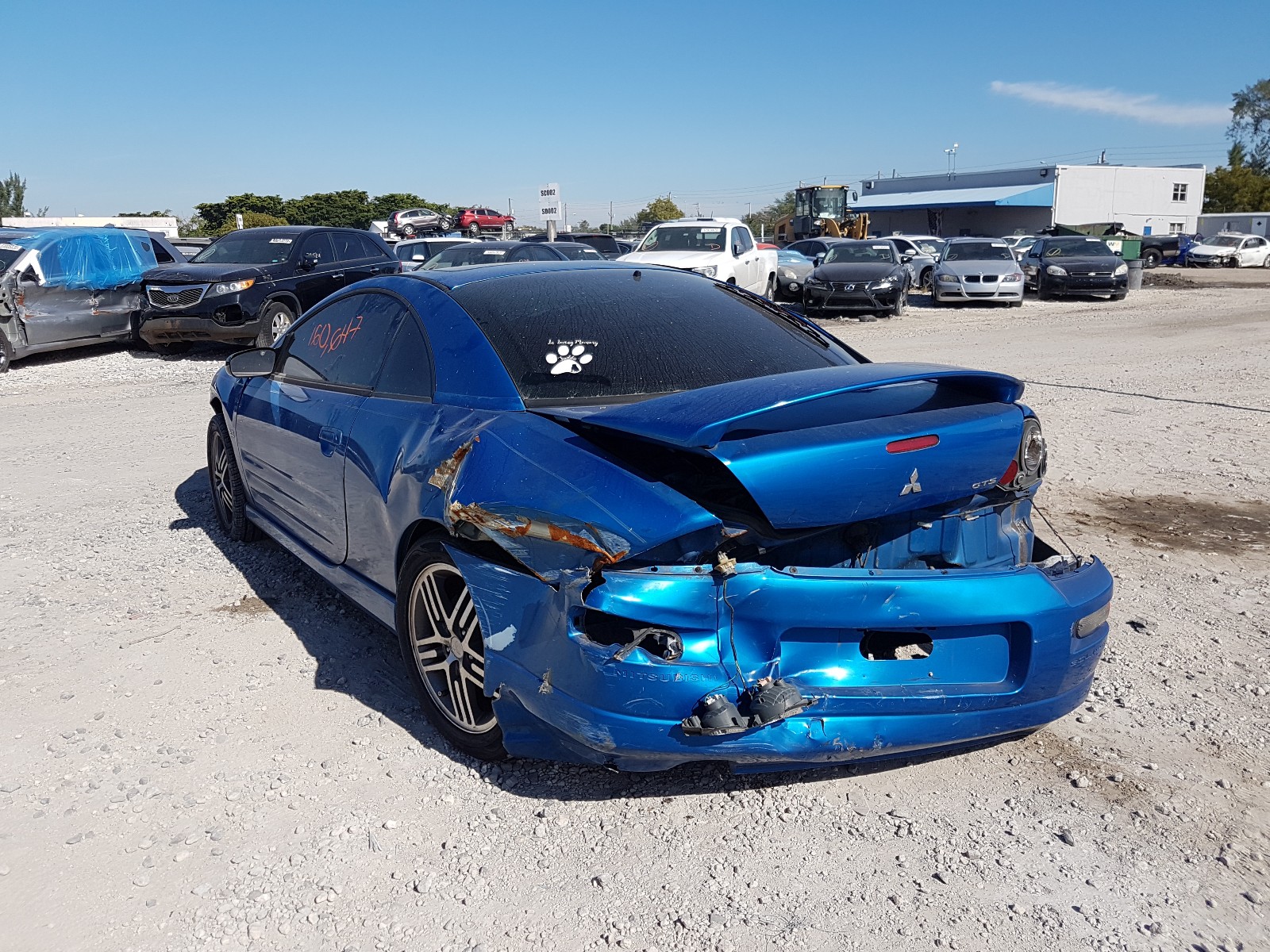 Photo 2 VIN: 4A3AC74H73E002949 - MITSUBISHI ECLIPSE GT 