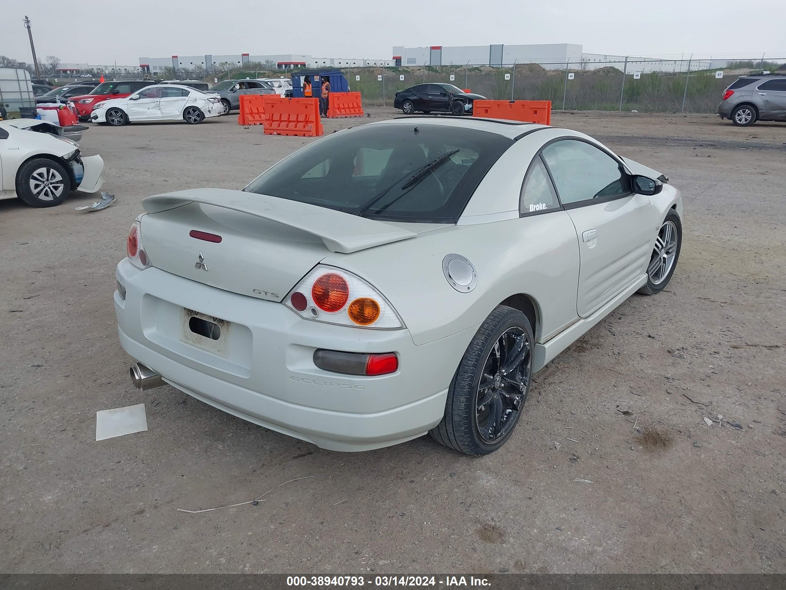 Photo 3 VIN: 4A3AC74H73E023820 - MITSUBISHI ECLIPSE 