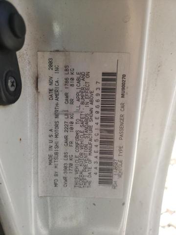 Photo 11 VIN: 4A3AE45G14E066937 - MITSUBISHI ECLIPSE SP 