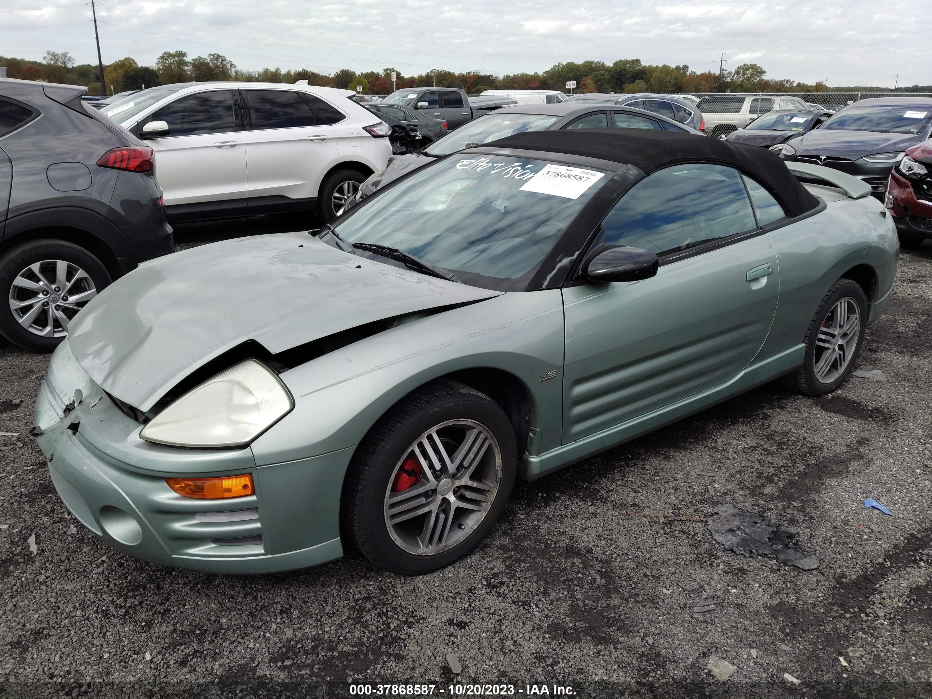 Photo 1 VIN: 4A3AE75H43E017028 - MITSUBISHI ECLIPSE 