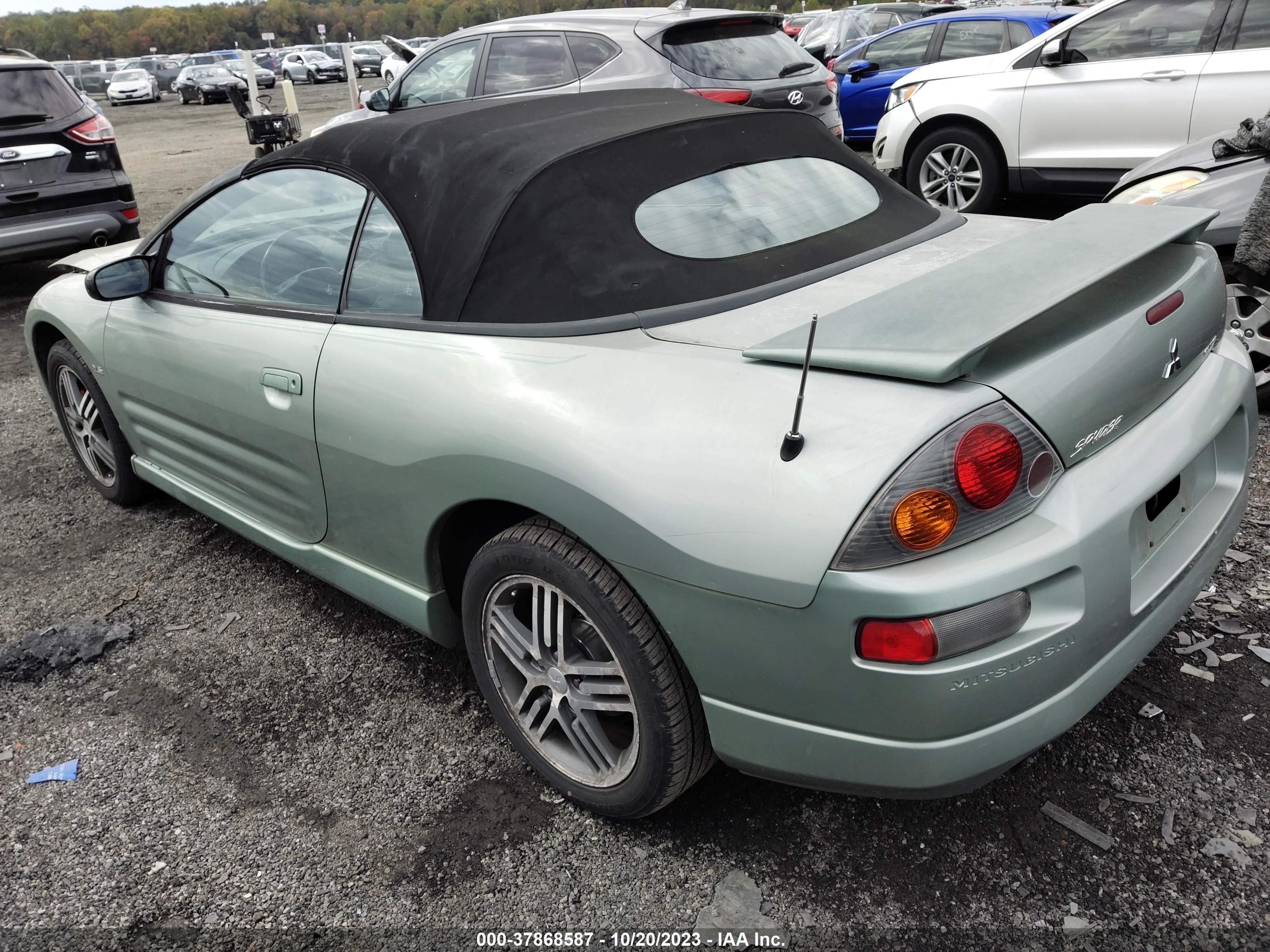 Photo 2 VIN: 4A3AE75H43E017028 - MITSUBISHI ECLIPSE 