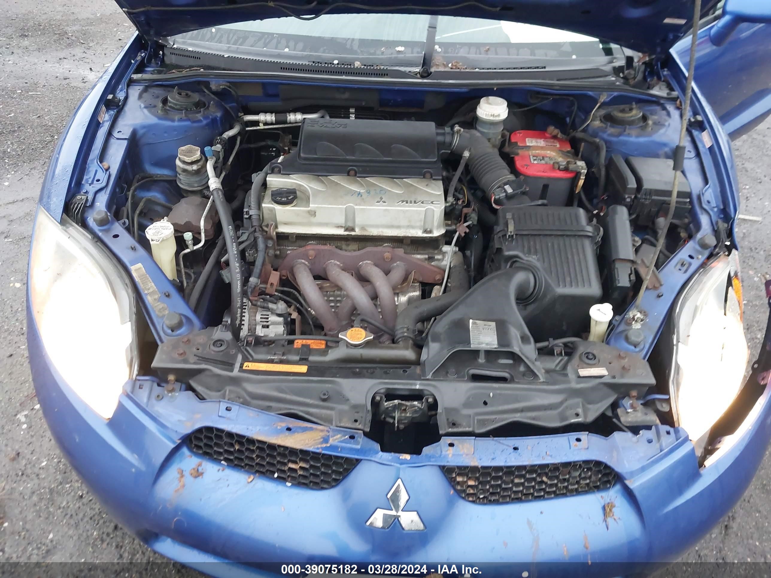 Photo 9 VIN: 4A3AK24F06E037759 - MITSUBISHI ECLIPSE 