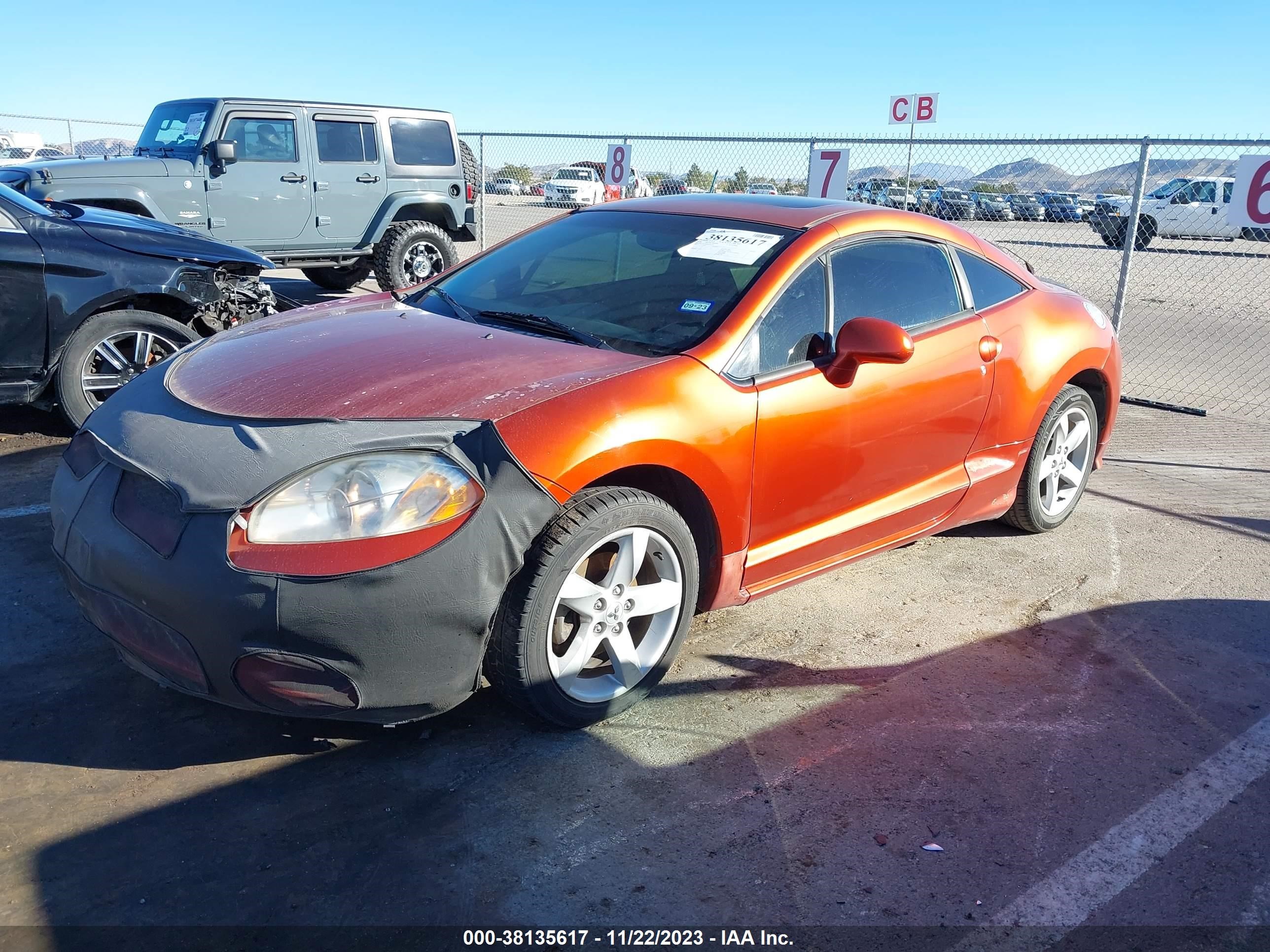 Photo 1 VIN: 4A3AK24F08E003050 - MITSUBISHI ECLIPSE 