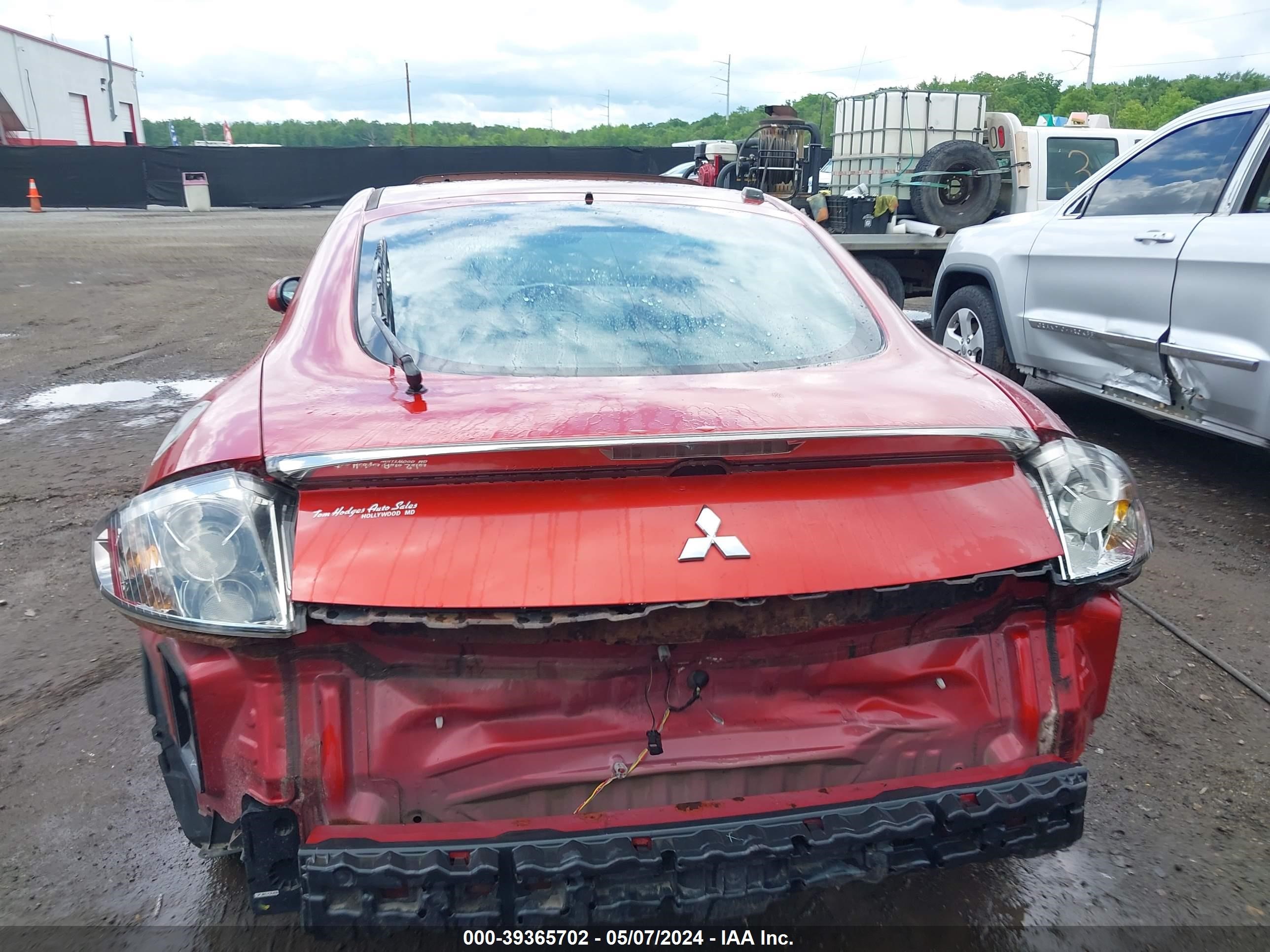 Photo 16 VIN: 4A3AK24F08E005798 - MITSUBISHI ECLIPSE 