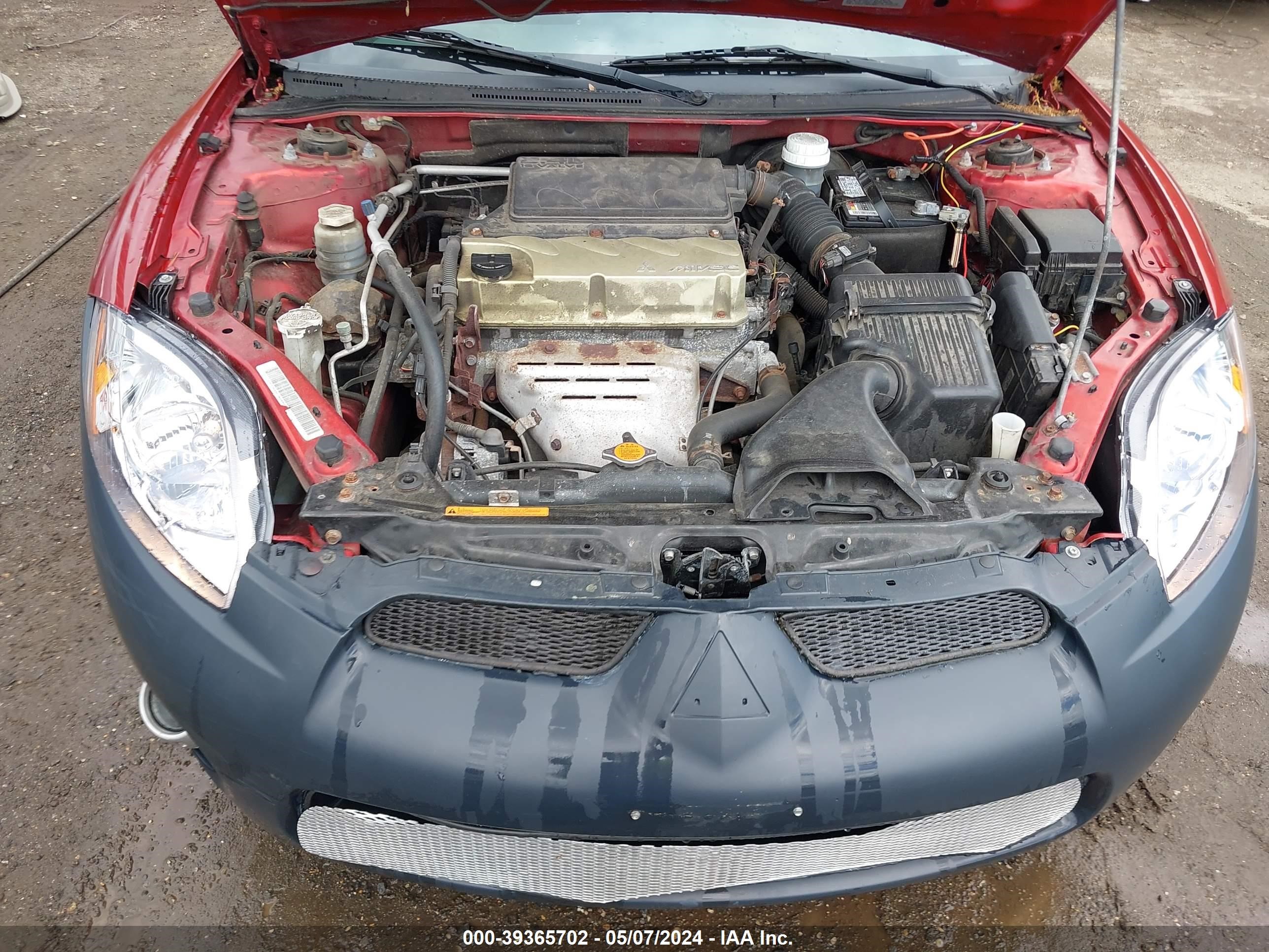 Photo 9 VIN: 4A3AK24F08E005798 - MITSUBISHI ECLIPSE 