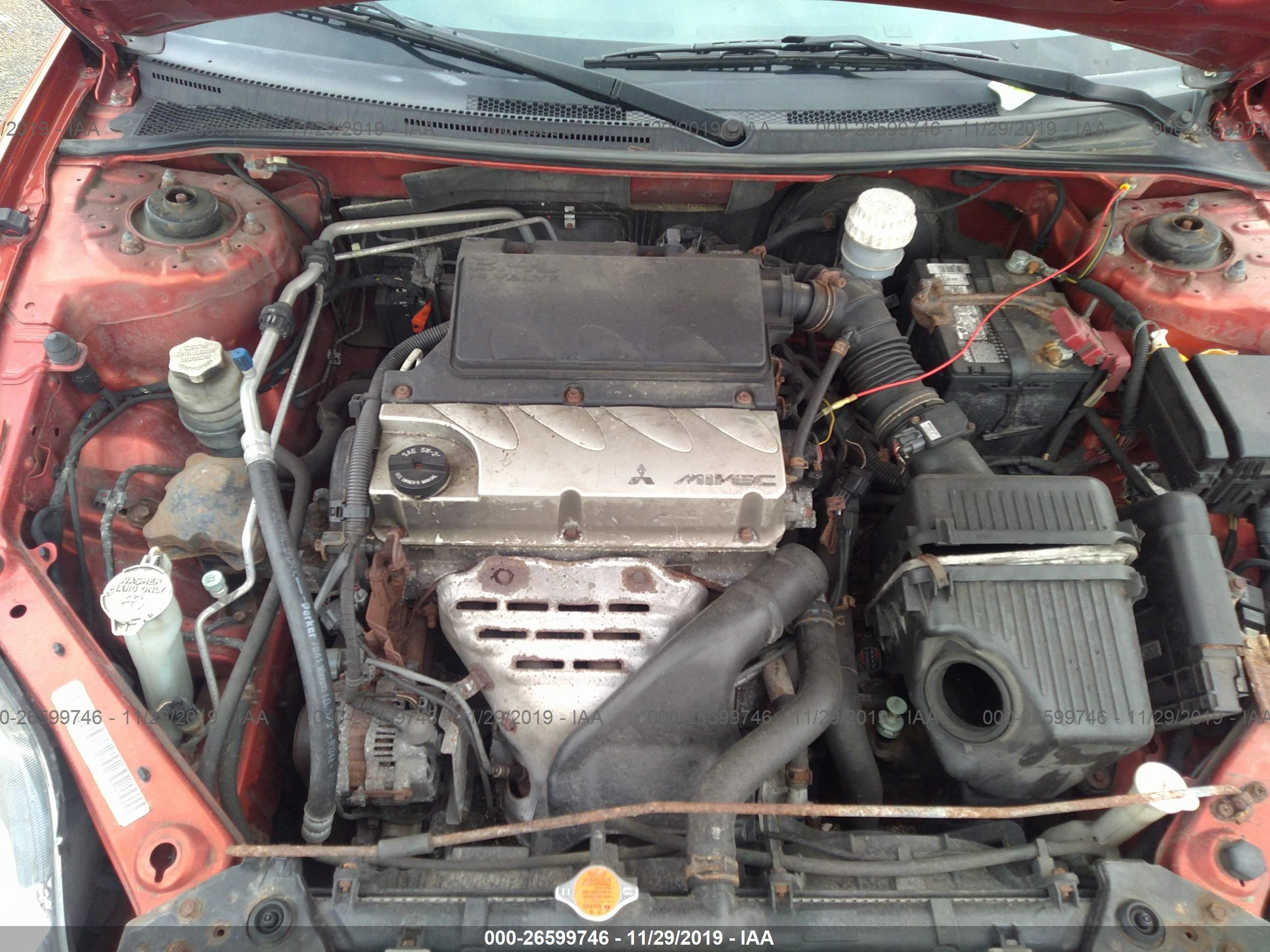 Photo 9 VIN: 4A3AK24F28E005110 - MITSUBISHI ECLIPSE 