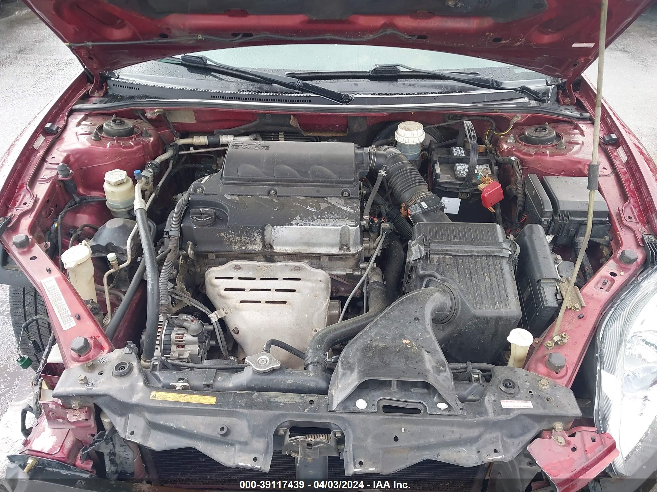 Photo 9 VIN: 4A3AK24F77E016439 - MITSUBISHI ECLIPSE 