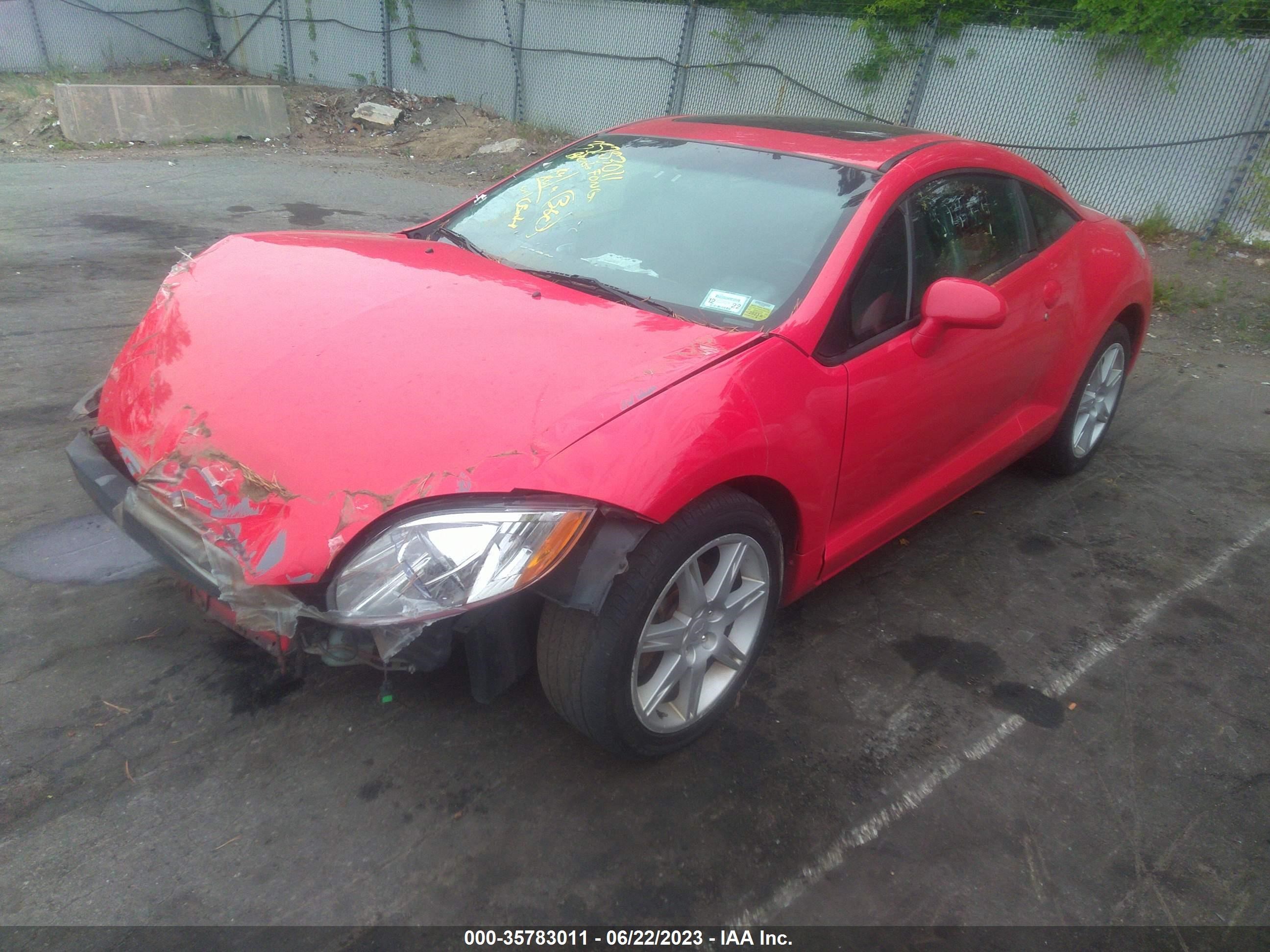 Photo 1 VIN: 4A3AK34T07E008517 - MITSUBISHI ECLIPSE 