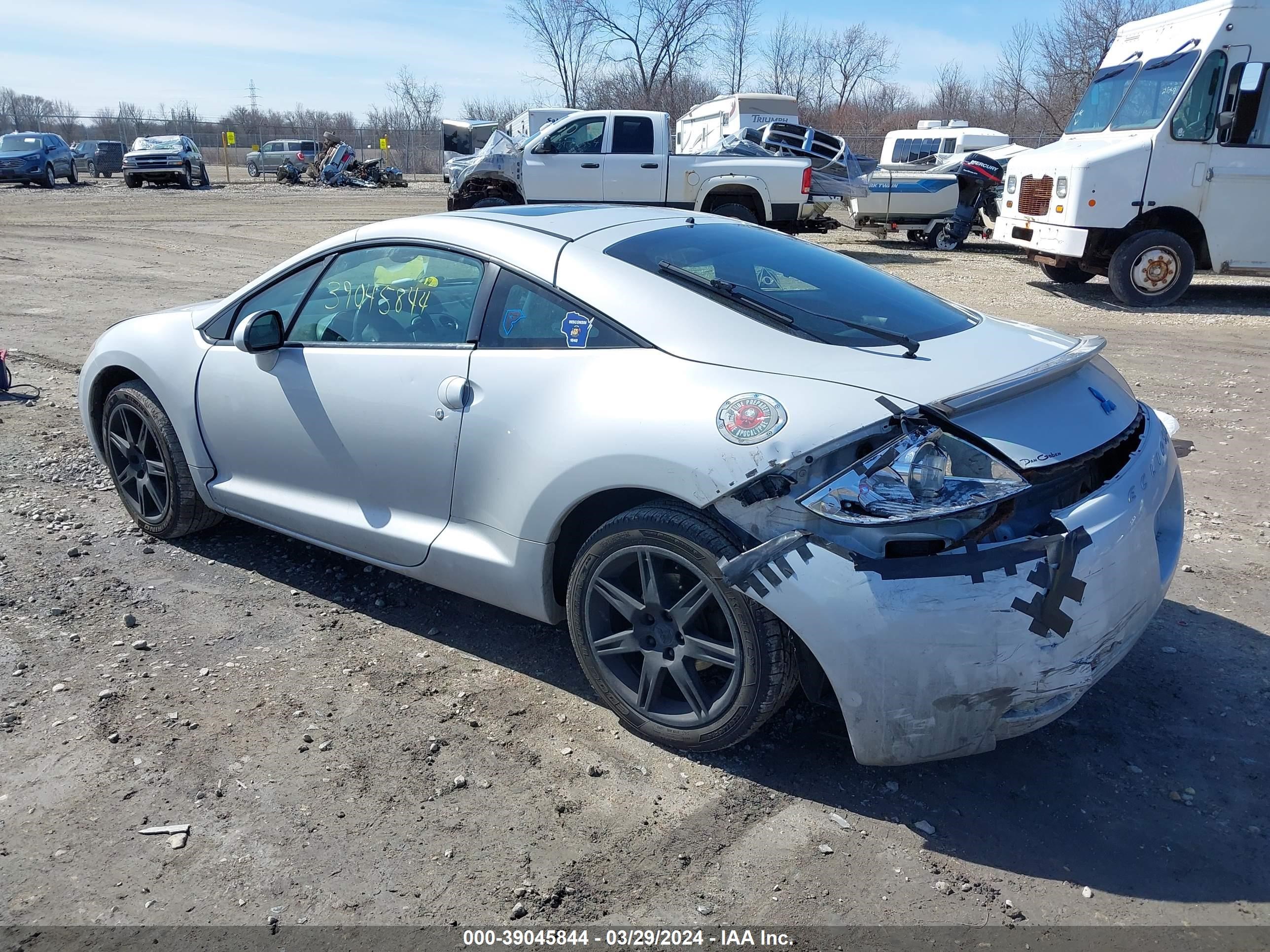 Photo 2 VIN: 4A3AK34T87E002755 - MITSUBISHI ECLIPSE 