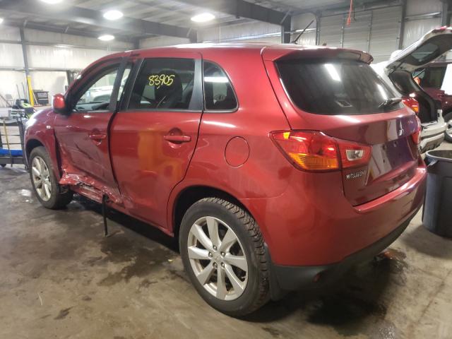 Photo 2 VIN: 4A4AP3AU0EE017032 - MITSUBISHI OUTLANDER 