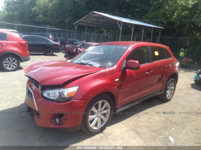 Photo 1 VIN: 4A4AP3AU0EE028838 - MITSUBISHI OUTLANDER SPORT 