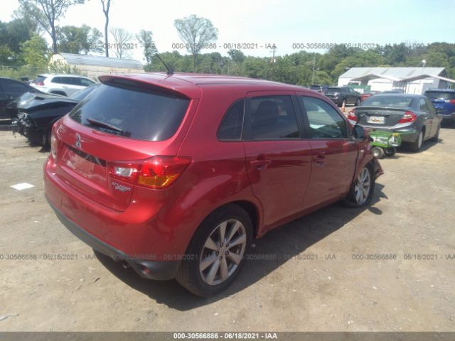 Photo 3 VIN: 4A4AP3AU0EE028838 - MITSUBISHI OUTLANDER SPORT 