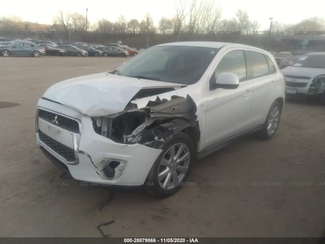 Photo 1 VIN: 4A4AP3AU0FE037668 - MITSUBISHI OUTLANDER SPORT 