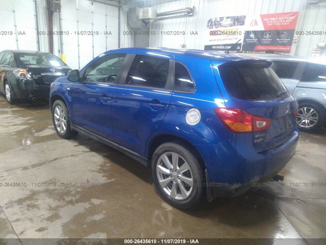 Photo 2 VIN: 4A4AP3AU0FE059282 - MITSUBISHI OUTLANDER SPORT 