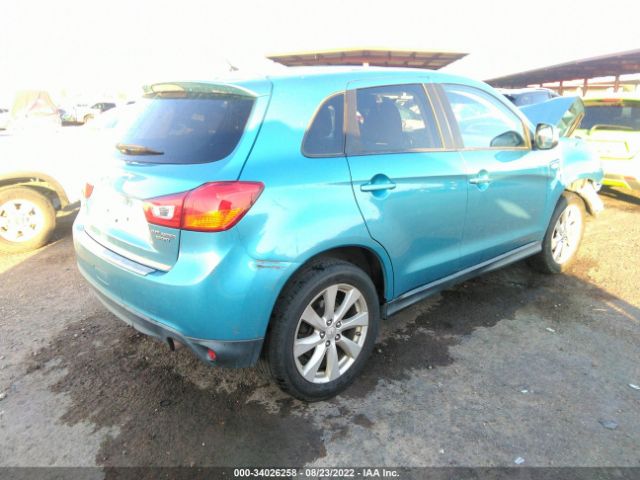 Photo 3 VIN: 4A4AP3AU1EE013877 - MITSUBISHI OUTLANDER SPORT 