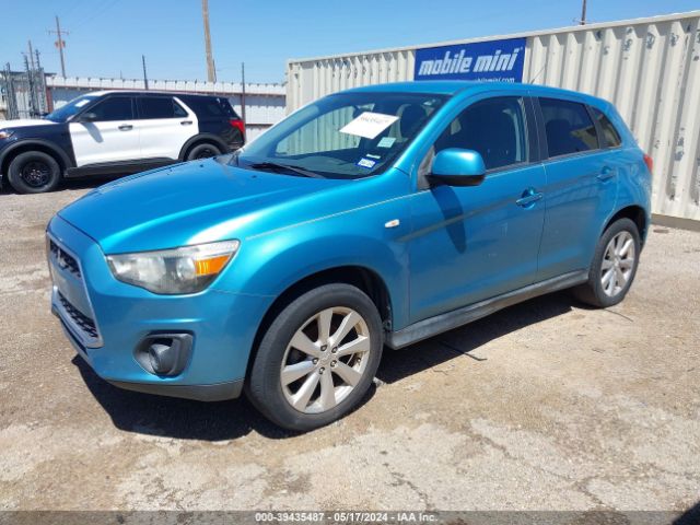 Photo 1 VIN: 4A4AP3AU1EE014656 - MITSUBISHI OUTLANDER SPORT 