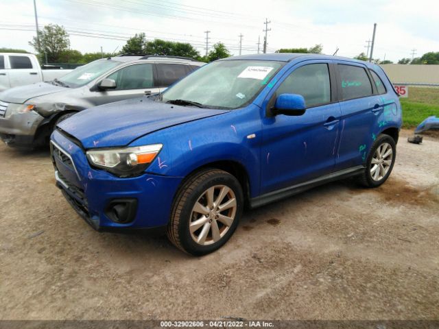 Photo 1 VIN: 4A4AP3AU2FE004557 - MITSUBISHI OUTLANDER SPORT 