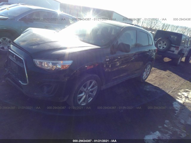 Photo 1 VIN: 4A4AP3AU2FE011587 - MITSUBISHI OUTLANDER SPORT 