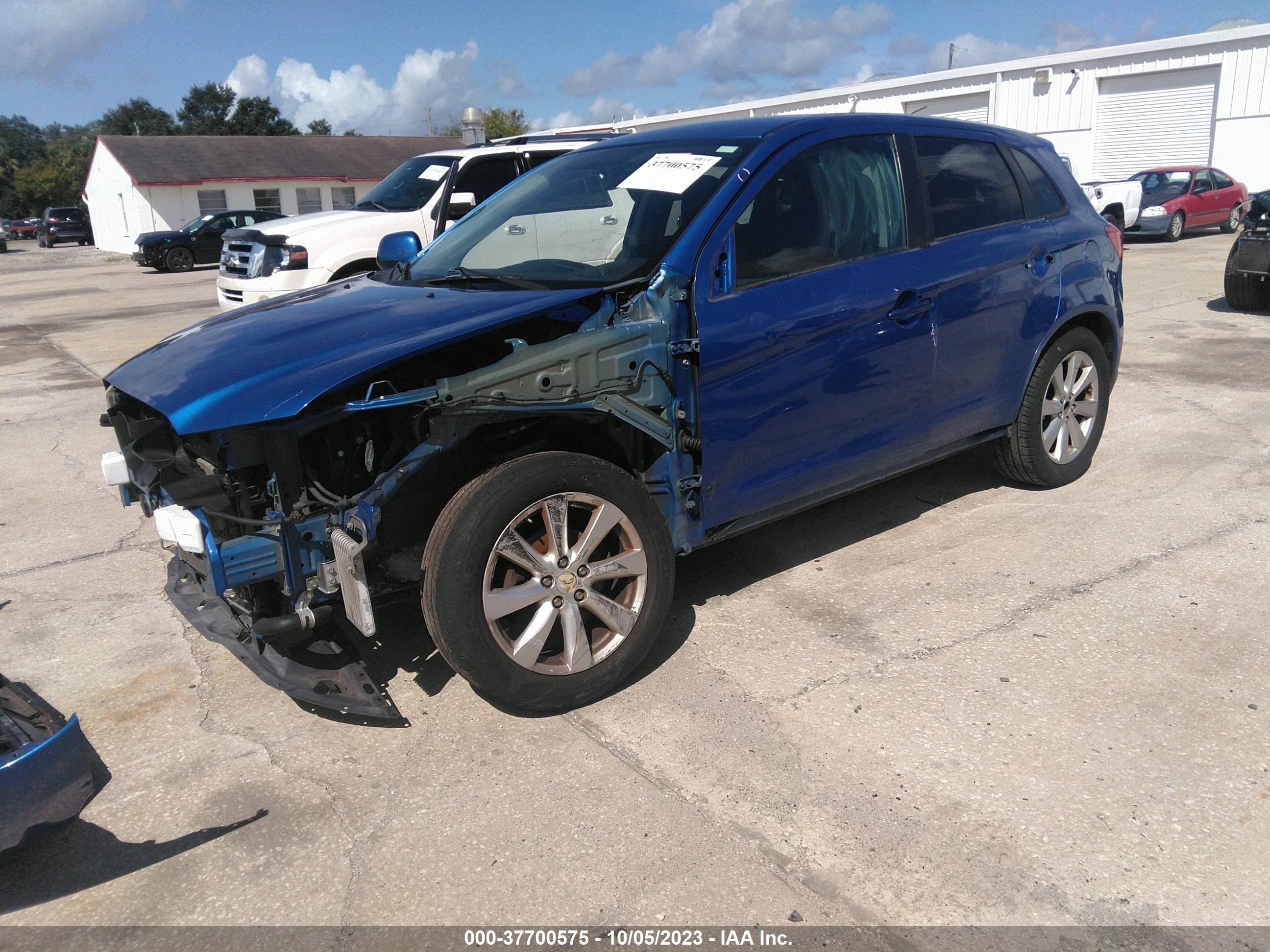 Photo 1 VIN: 4A4AP3AU3FE026065 - MITSUBISHI OUTLANDER SPORT 