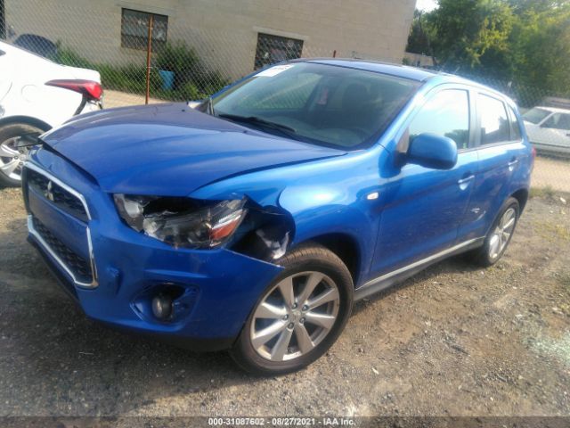 Photo 1 VIN: 4A4AP3AU3FE054240 - MITSUBISHI OUTLANDER SPORT 