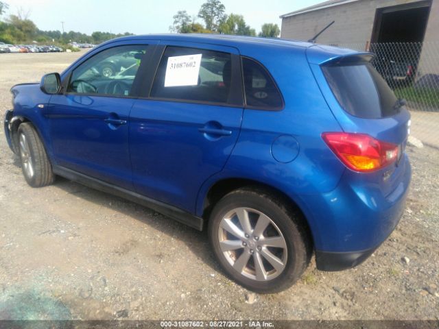 Photo 2 VIN: 4A4AP3AU3FE054240 - MITSUBISHI OUTLANDER SPORT 