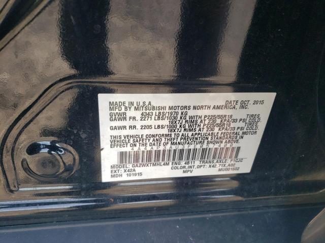 Photo 11 VIN: 4A4AP3AU3FE057400 - MITSUBISHI OUTLANDER 